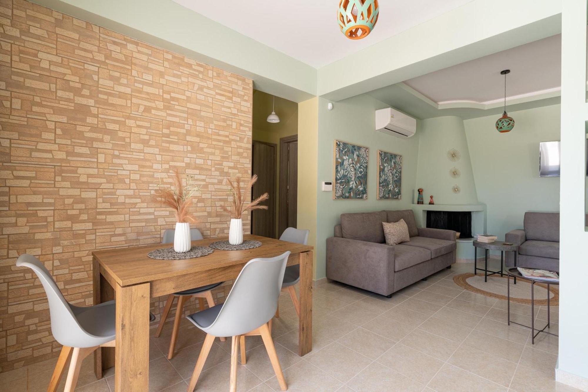 Ethria Pool Villa With Heated Jacuzzi Afantou Exterior foto